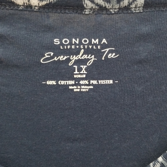 Bundle 3/$20 1X Sonoma top VGUC - Picture 3 of 5